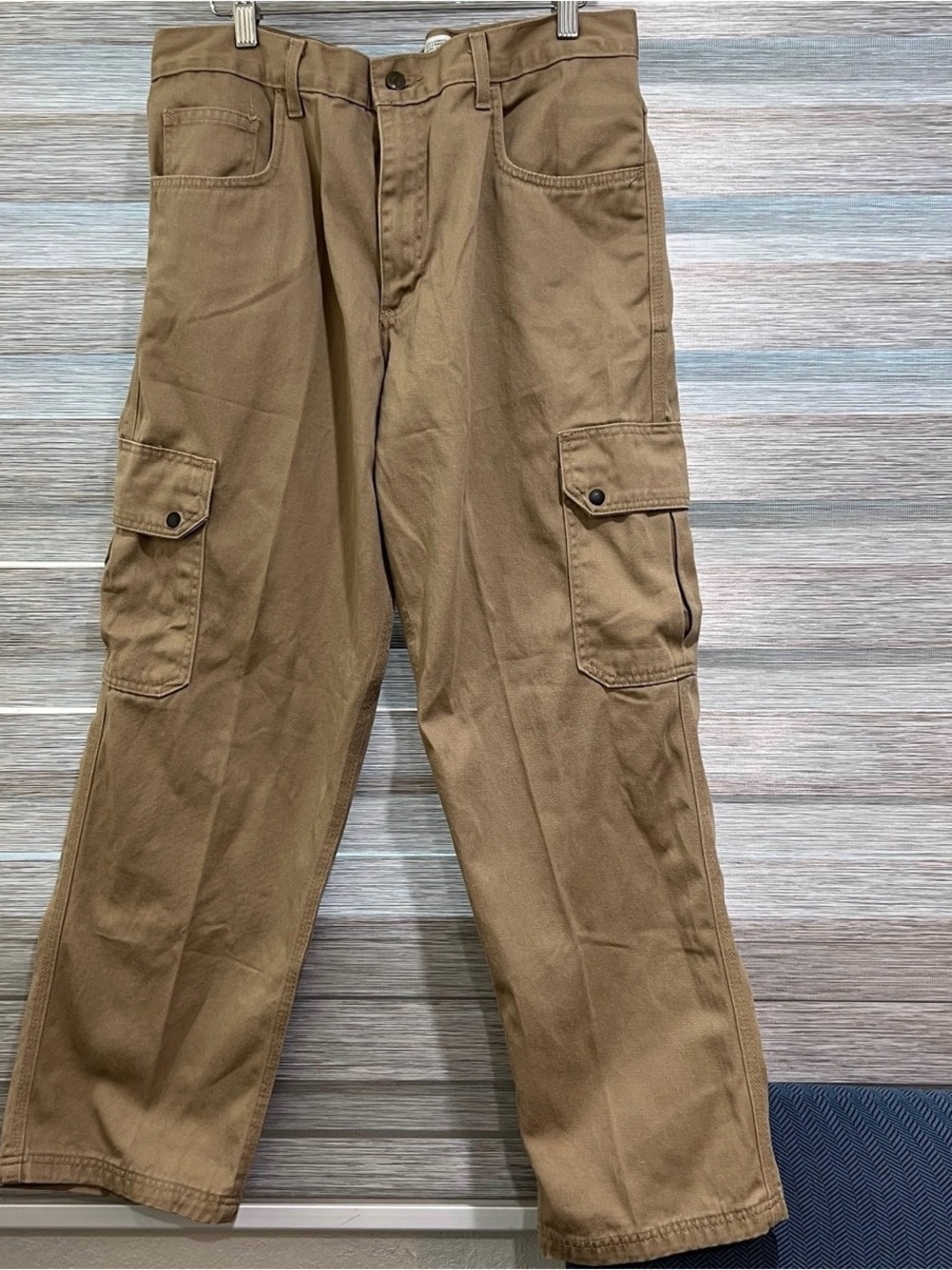 Lapco flame resistant cargo jeans size 34x30 khaki/ beige/tan